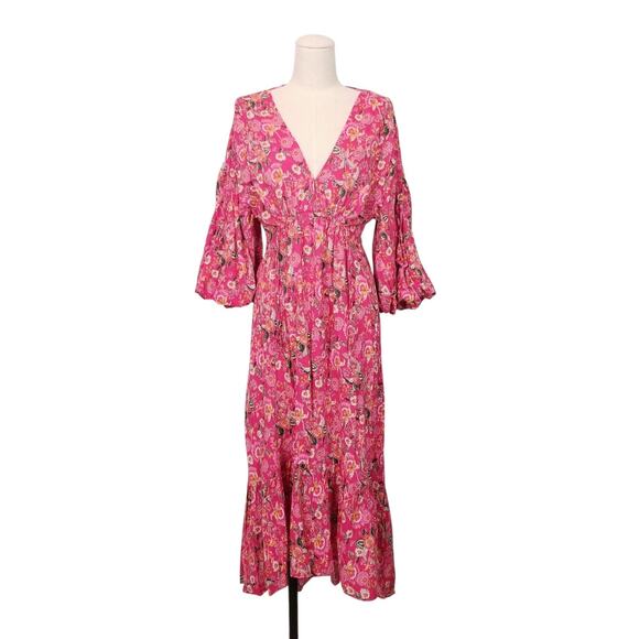 MISA Los Angeles Pink Johanna Dress Sz Small - Picture 1 of 8